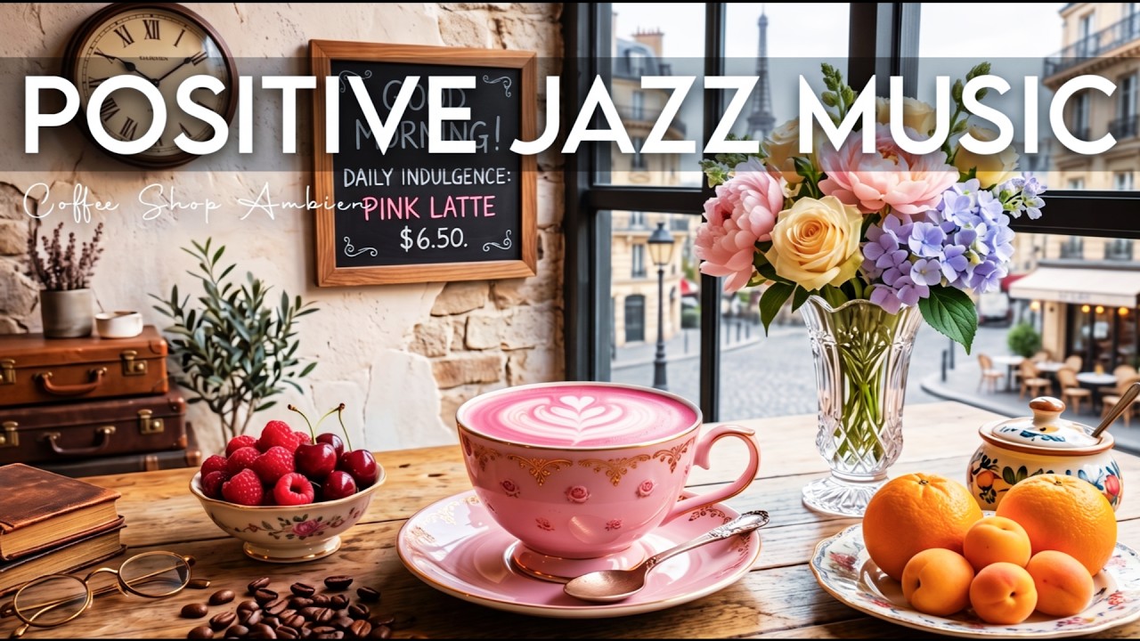 Positive Jazz Music ☀️ Cheerful July Coffee Music & Bossa Nova