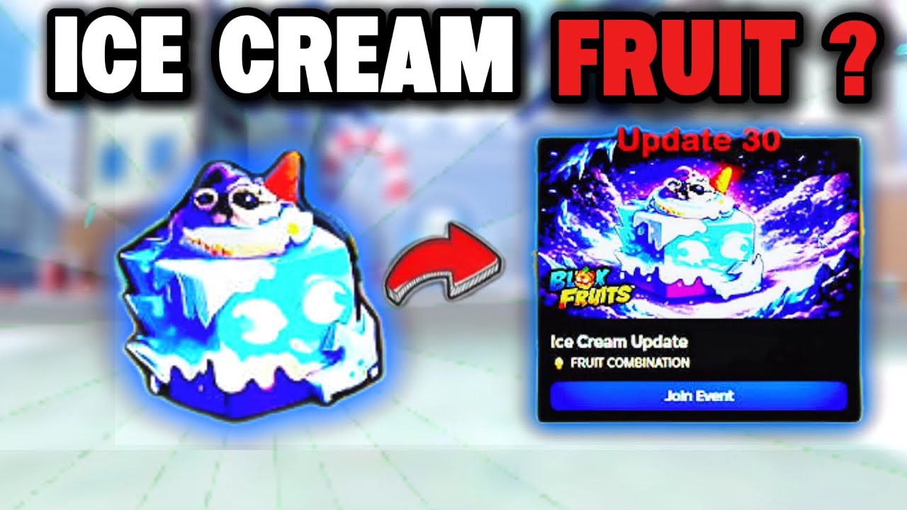 В Blox Fruits появится новый вид фруктов, похожих на мороженое.