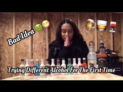 Trying Different Alcohol For The First Time