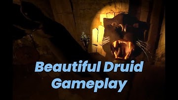 Beautiful Druid Gameplay