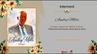 Interment Service for Audley Mills