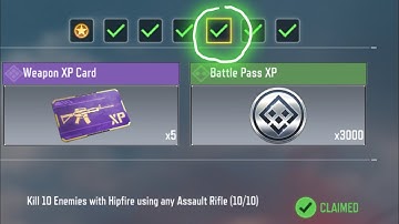 Kill 10 Enemies with Hipfire using any Assault Rifle (10/10) ✅