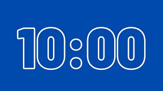 10 Minute Timer l Blue