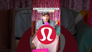 The surprising story of how Lululemon actually got its name #shorts 