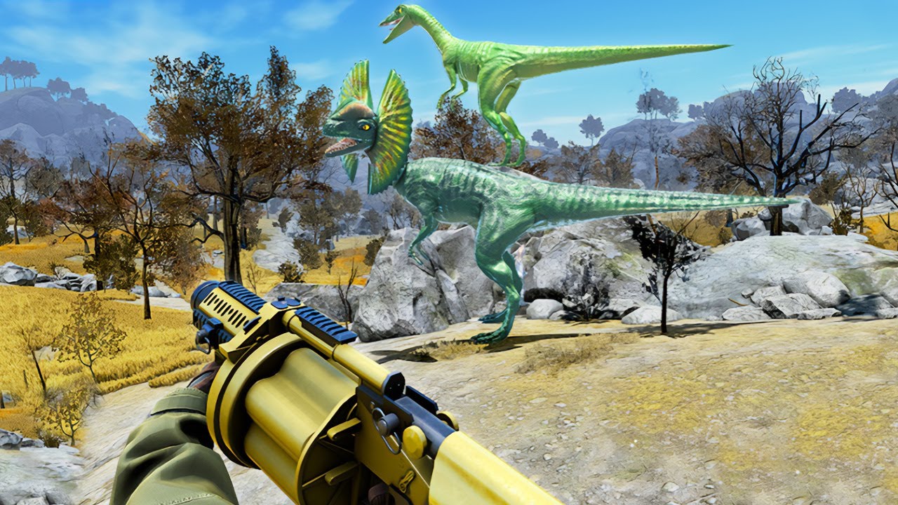 Dino Hunter Games 2021 - Dinosaur Hunt Android Gameplay #2