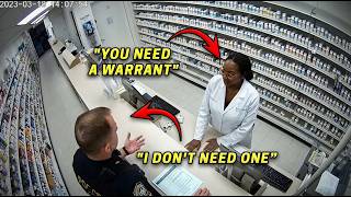 Cop Demands Private Records Without Warrant — Then Learns She Knows Constitutional Law