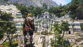 Assassins Creed Black Flag Resynced - Tulum - Open World Free Roam Gameplay (PC UHD) [4K60FPS]