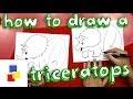 How To Draw A Triceratops