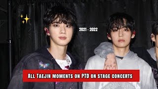Taejin / JinV: All Taejin moments on PTD on stage concerts ( 2021 -2022)