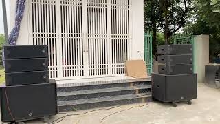 Test Nhạc bộ Loa ARRAY Sub Kép WHARFEDALE WLA28X Lh 0869809122 