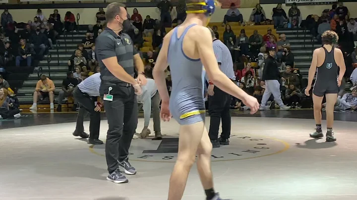 132 lbs 2022 PIT FINAL Jeremy Ginter, Whitmer vs T...