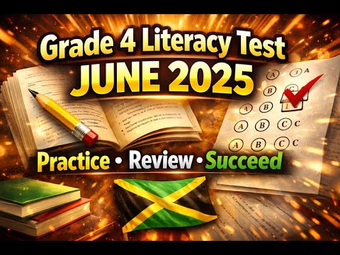 Grade 4 Literacy Test Paper | June 2025 | Practice & Review - YouTube