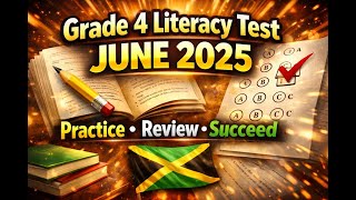 Grade 4 Literacy Test Paper | June 2025 | Practice & Review