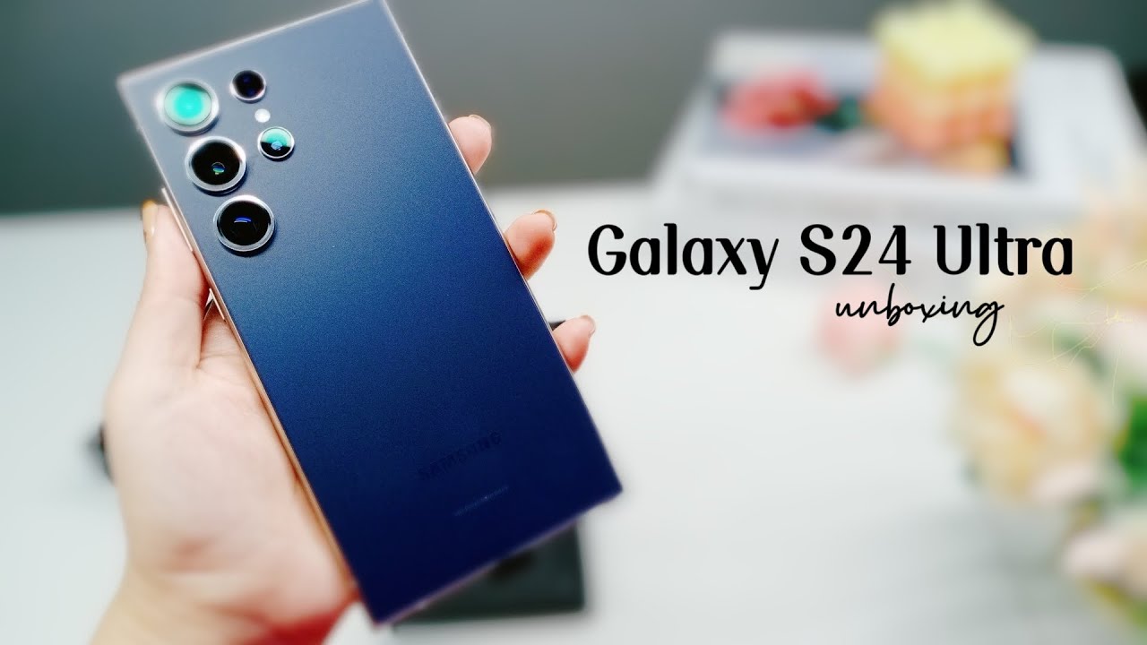 Samsung Galaxy S24 Ultra 💜 in Titanium Violet | Unboxing | Accessories | Phone cases ✨️🎀