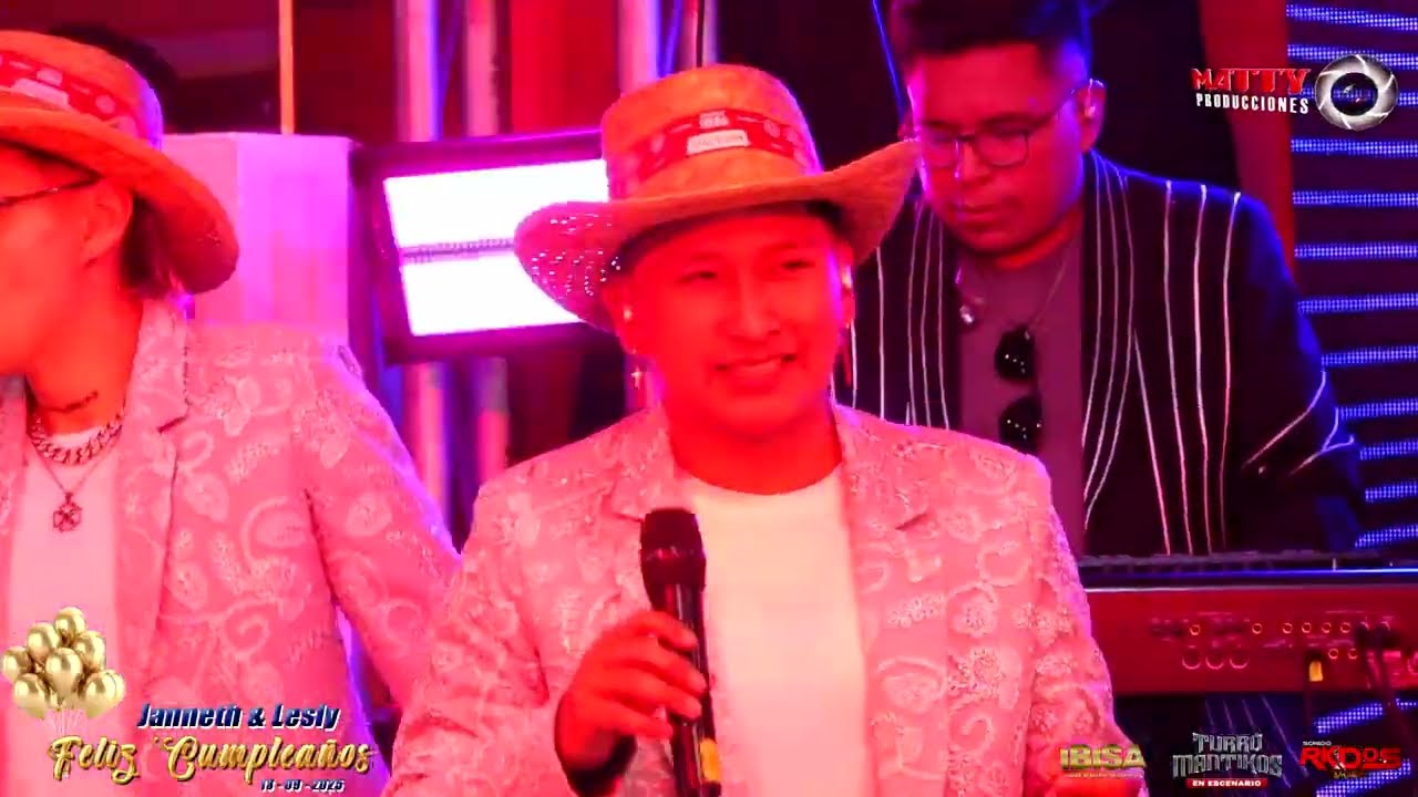 TURROMANTIKOS EN VIVO - EN EL CUMPLEAÑOS DE JANNETH Y LESLY