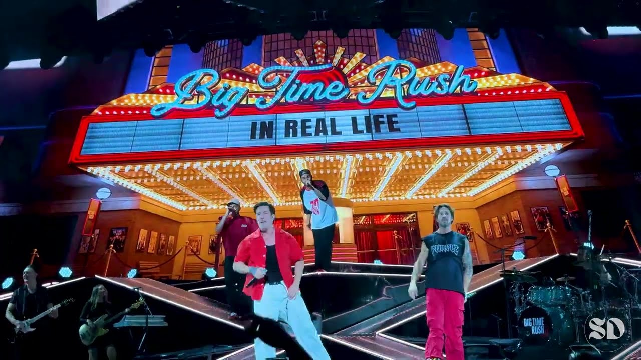 Shot in the Dark / Big Night - Big Time Rush - Darien Center, NY - August 5, 2025