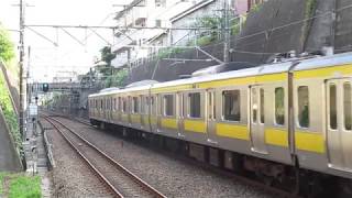 EF81-134牽引 E231系 ミツB6編成 青森配給 新八柱駅 2017/07/20