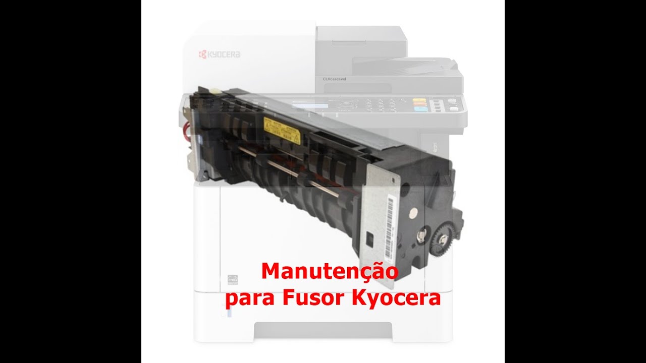 Fusor Kyocera 2040 Método de lubrificação q funciona - YouTube