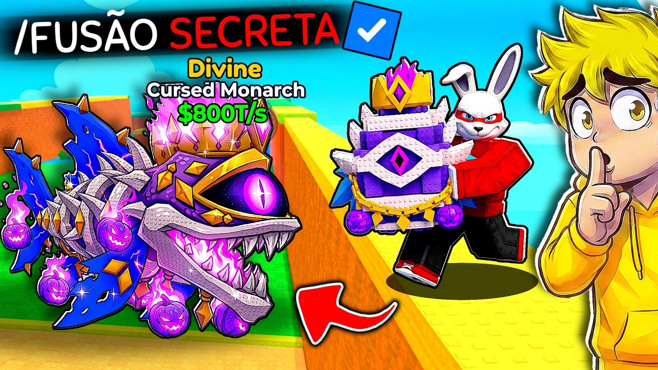 PEGUEI NOVO DIVINO da FUSÃO SECRETA na ATUALIZAÇÃO desse ROUBE UM OVO