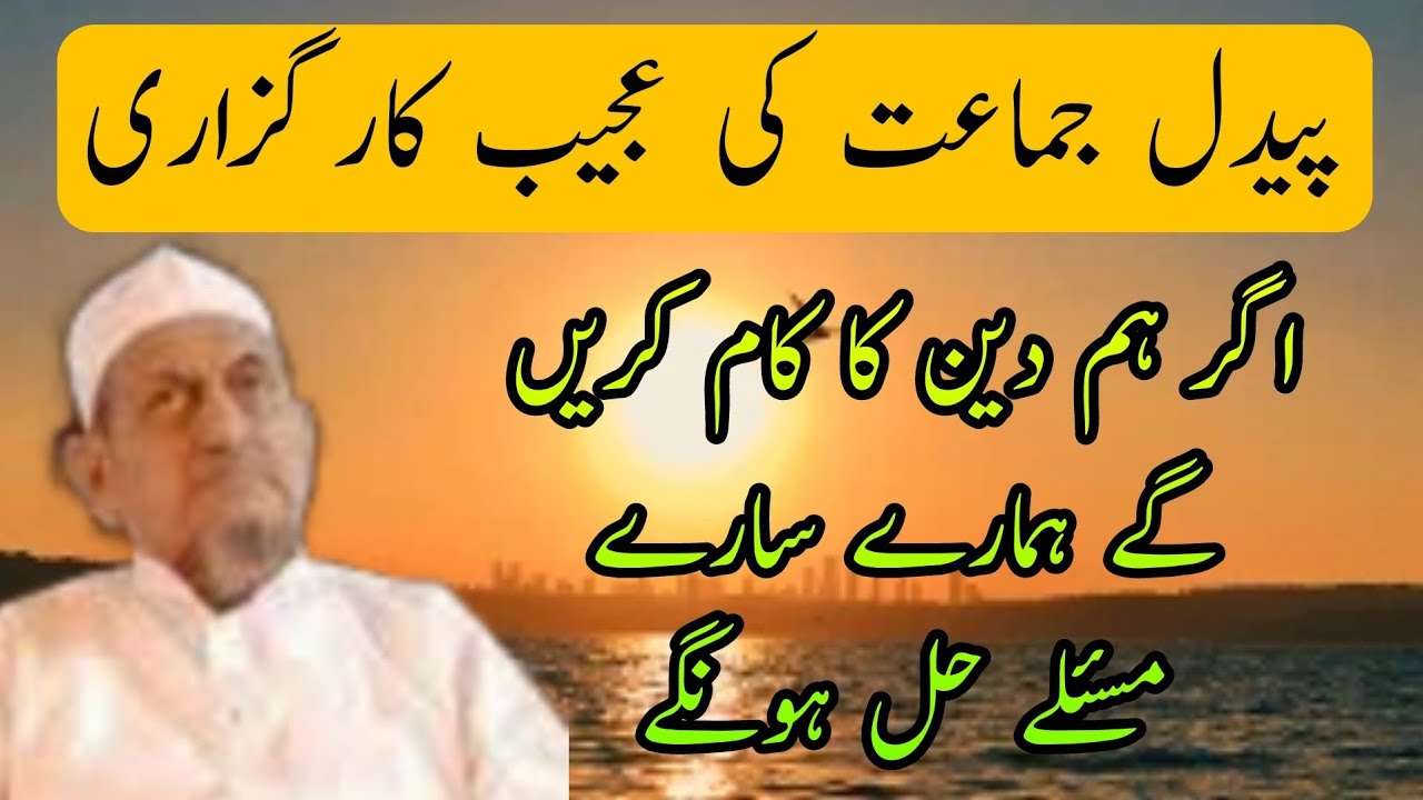 Paidal Jamat Ki Ajeeb Karguzari | Maulana Ibrahim Sahab Dewla