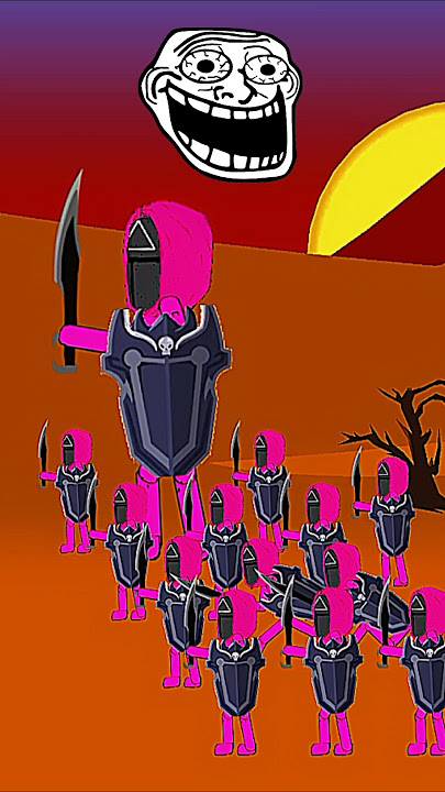 New Update Squid Game vs Titan Boss | Stick War Legacy #viral #short