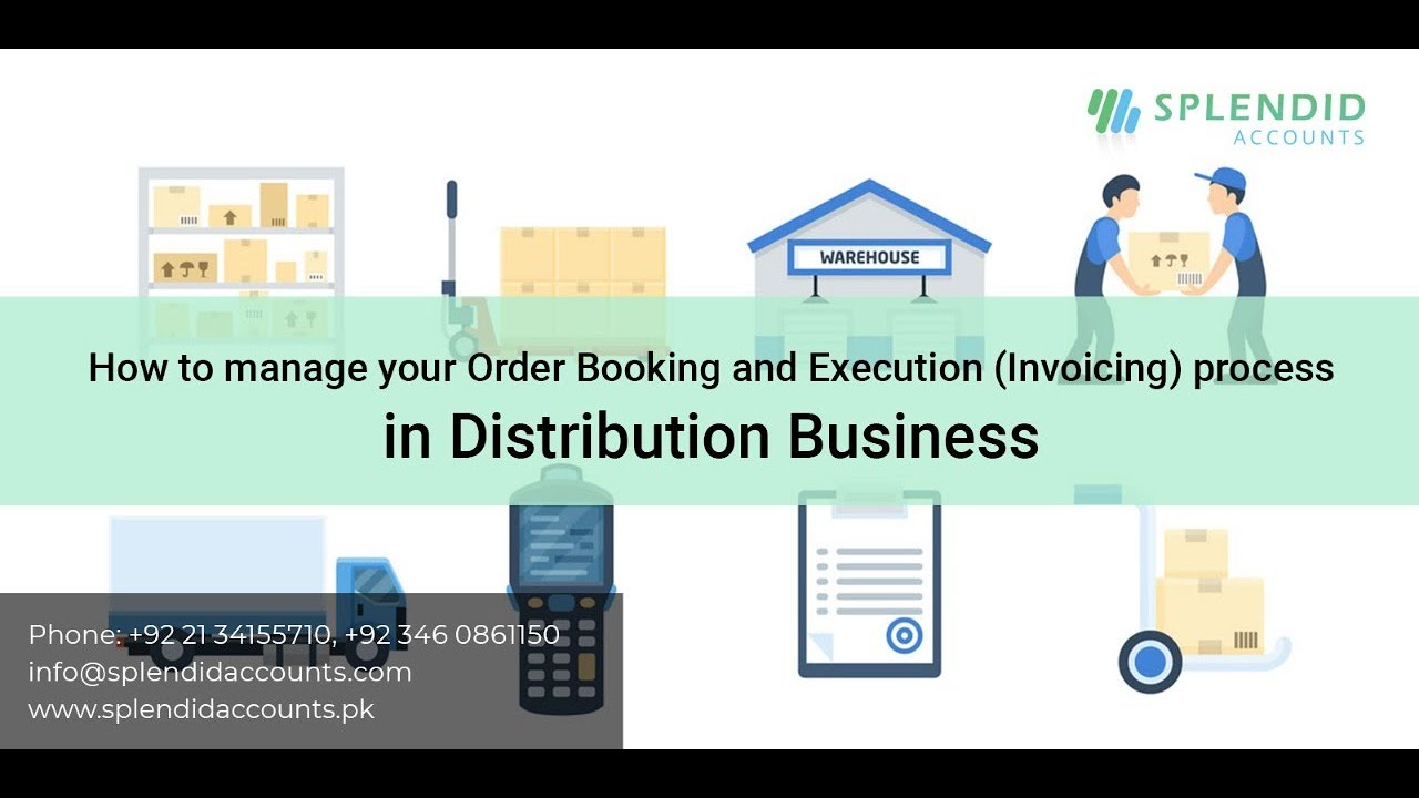 How to manage your Booking and Execution (Invoicing) process in Dist ...