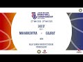 MAHARASHTRA VS GUJRAT | MEN | LKO SF | 76TH JUNIOR NATIONAL BASKETBALL CHAMPIONSHIP | COURT 1