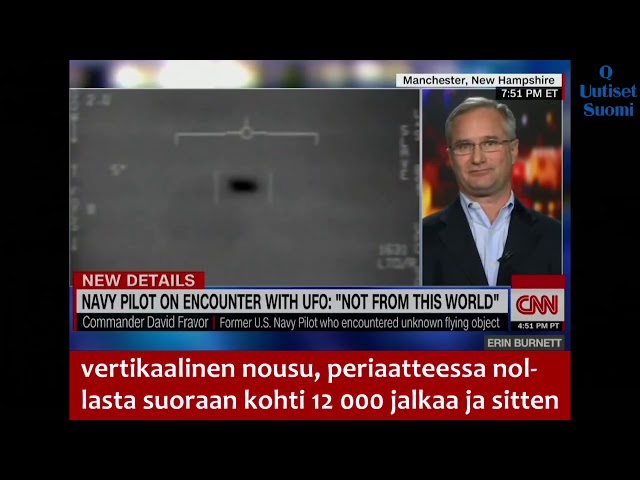 Videoraportti UFOista: Pentagon julkisti virallisesti UFO-videomateriaalia