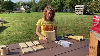 How to make a wild bee hotel