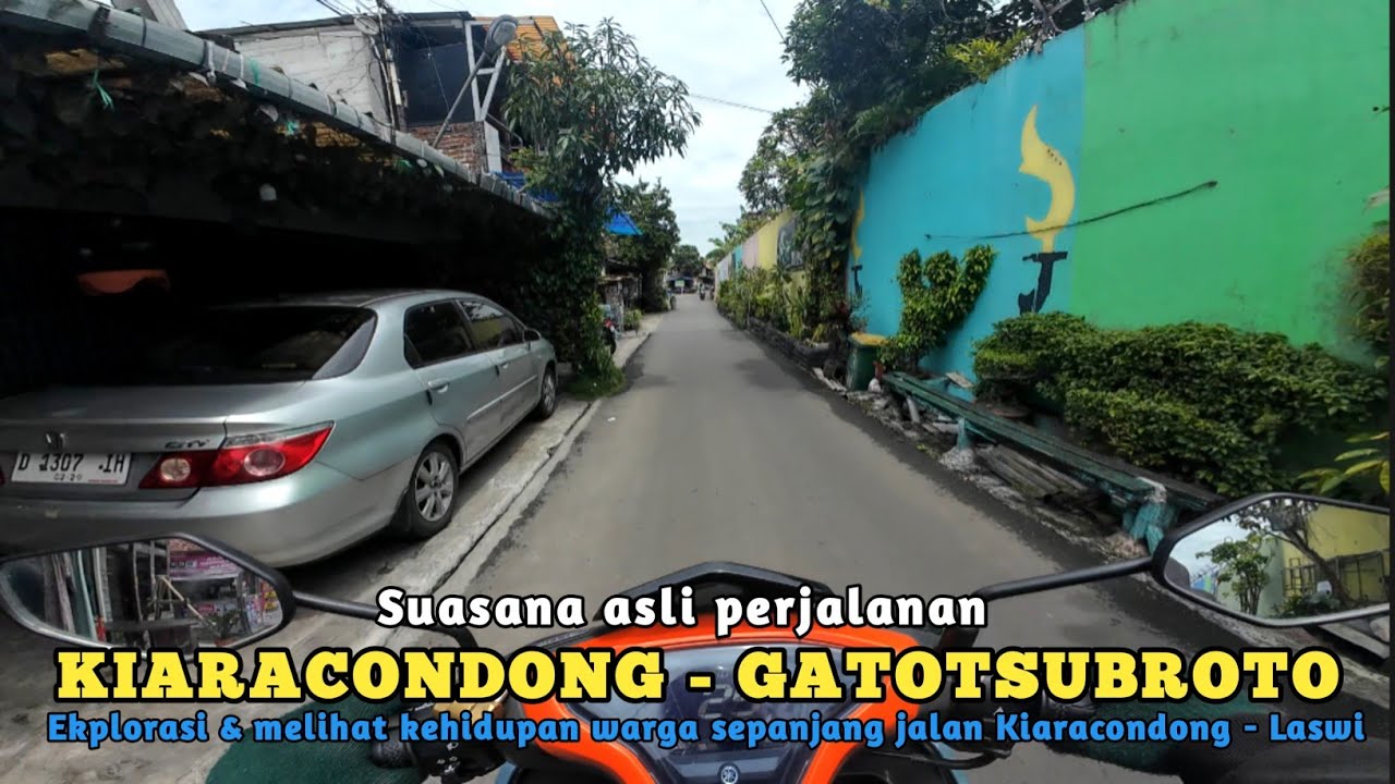 Suasana asli perjalanan motoran dikota bandung | KIARACONDONG - GATOT SUBROTO 