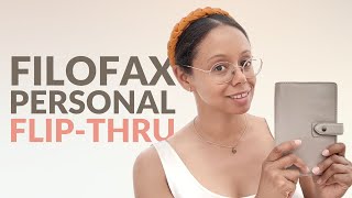 Filofax Personal Planner Flip Through - My Streamlined Malden Setup