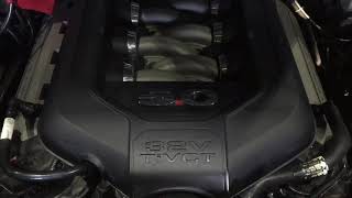 1116 2014 Ford Mustang GT 5.0 420hp coyote engine with 6 speed manual trans startup video