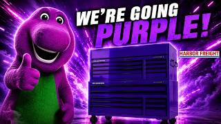 US General Purple 56 Toolbox - Transport, Unboxing, Setup & Assembly