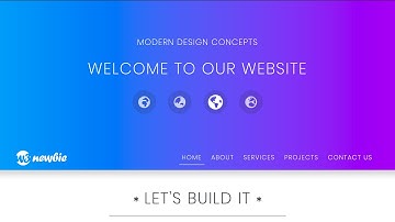 HTML & CSS Website Design - Sticky Dropdown Menu - Built with HTML5, CSS3, Bootstrap 4, & VS Code