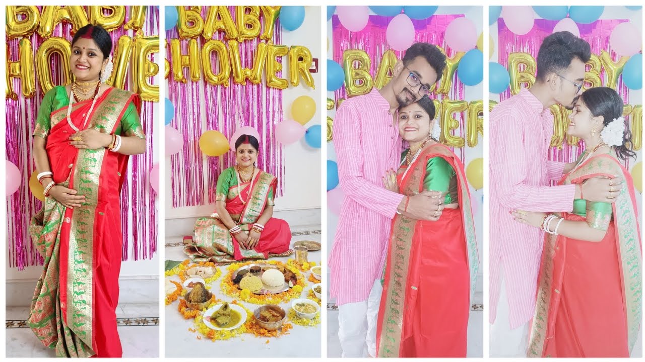 seven-months-baby-shower-ceremony-traditional-baby-shower-in-bengali