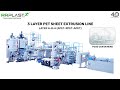 3 Layer PET Sheet Extrusion Line | Plastic Sheet Extrusion Line Machine Manufacturer | RR Plast