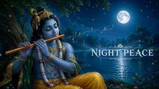 Krishna Night Flute Music | Divine Bansuri for Peaceful Sleep & Meditation screenshot 3