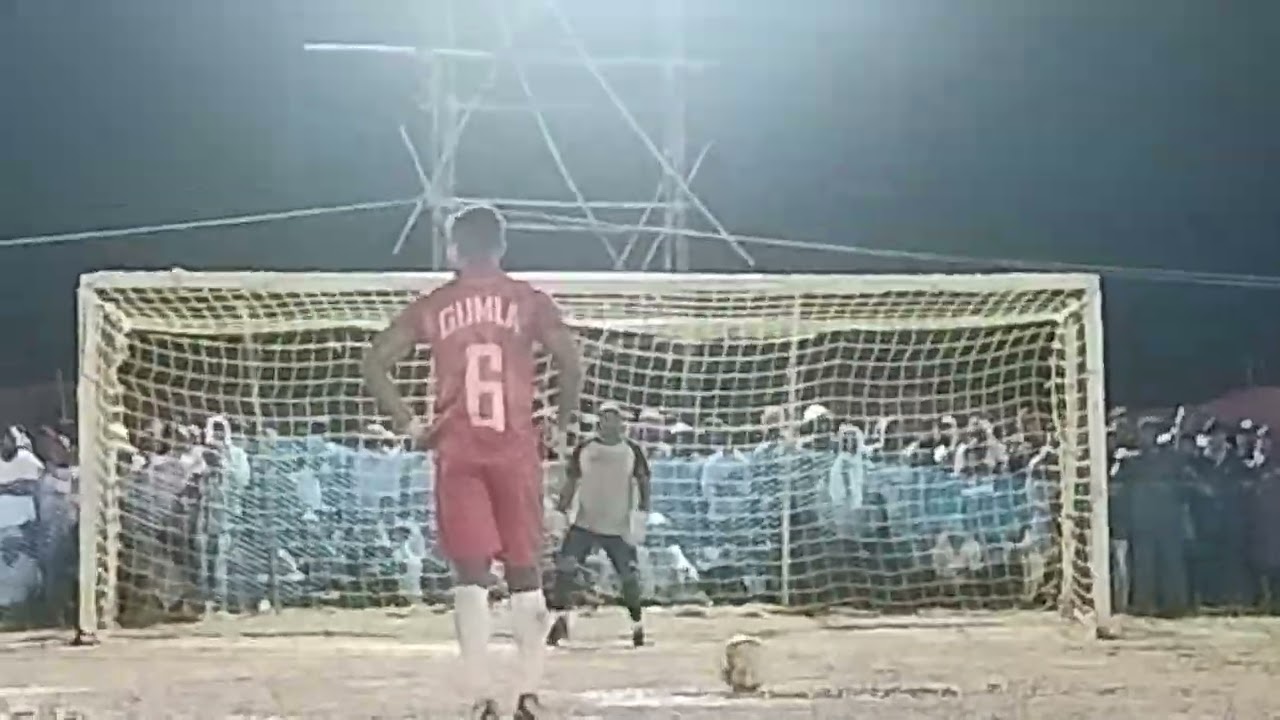 Basia day night football 2024 penalty shootout 😭👍 gumla FC VS kaal Bhairav 5-3