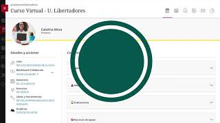 Ingreso a plataforma y navegación: BlackBoard