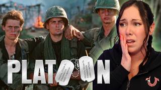 THIS WAS INTENSE! | First Time Watching Platoon (1986) MOVIE REACTION