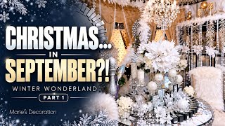 All-White Christmas Decor | Winter Wonderland Home Tour (Part 1)