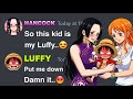 If Straw hats react to Baby Luffy | One Piece discord server