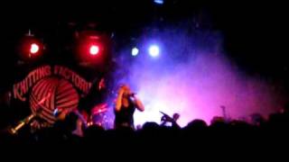 Exumer performing &quot;Decimation&quot; during Thrasho De Mayo at the Knitting Factory on May 1 2009