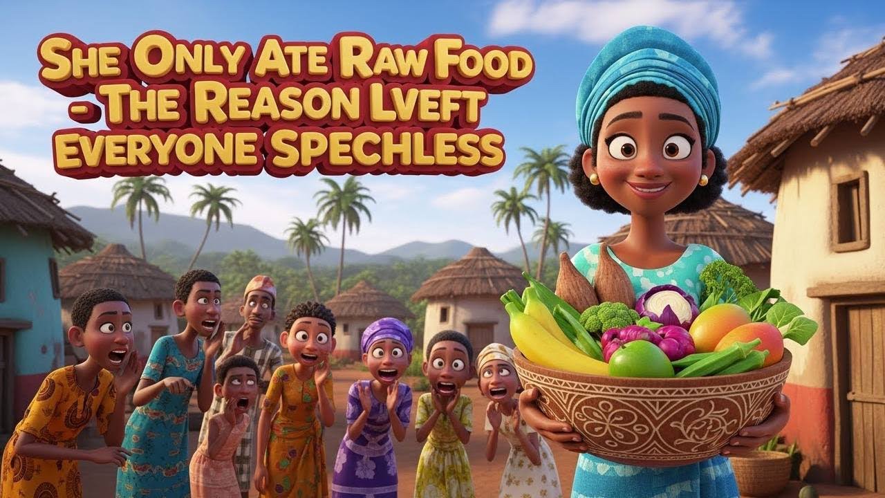 She Only Ate Raw Food The Reason Left Everyone Speechless.