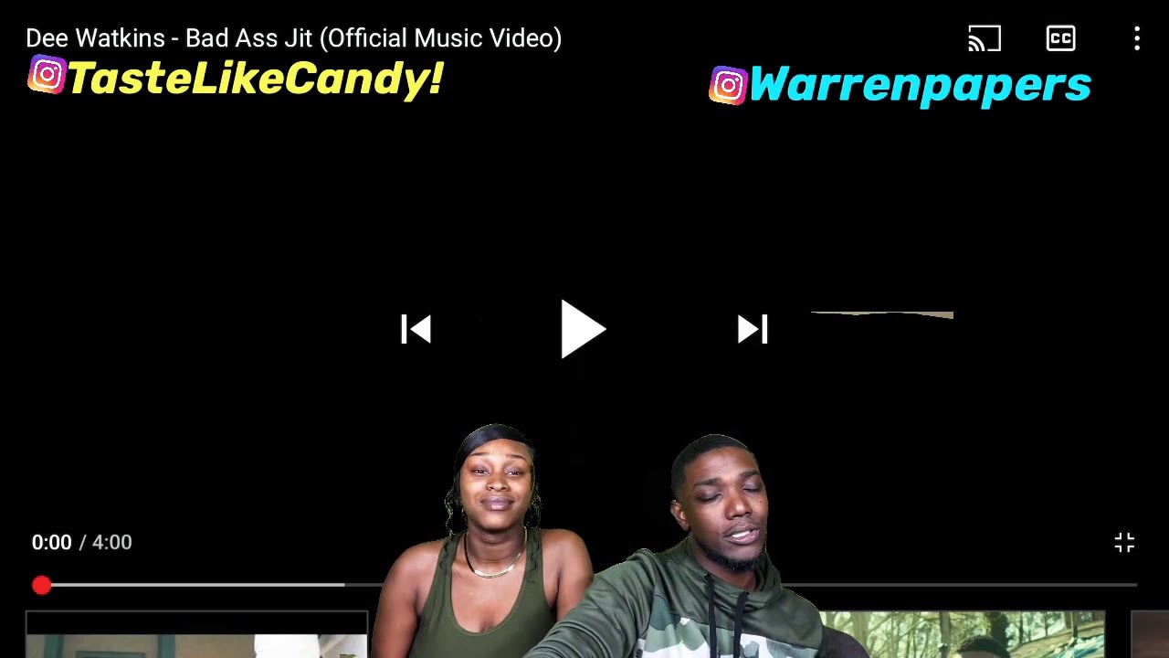 Dee Watkins - Bad Ass Jit (Official Music Video Reaction