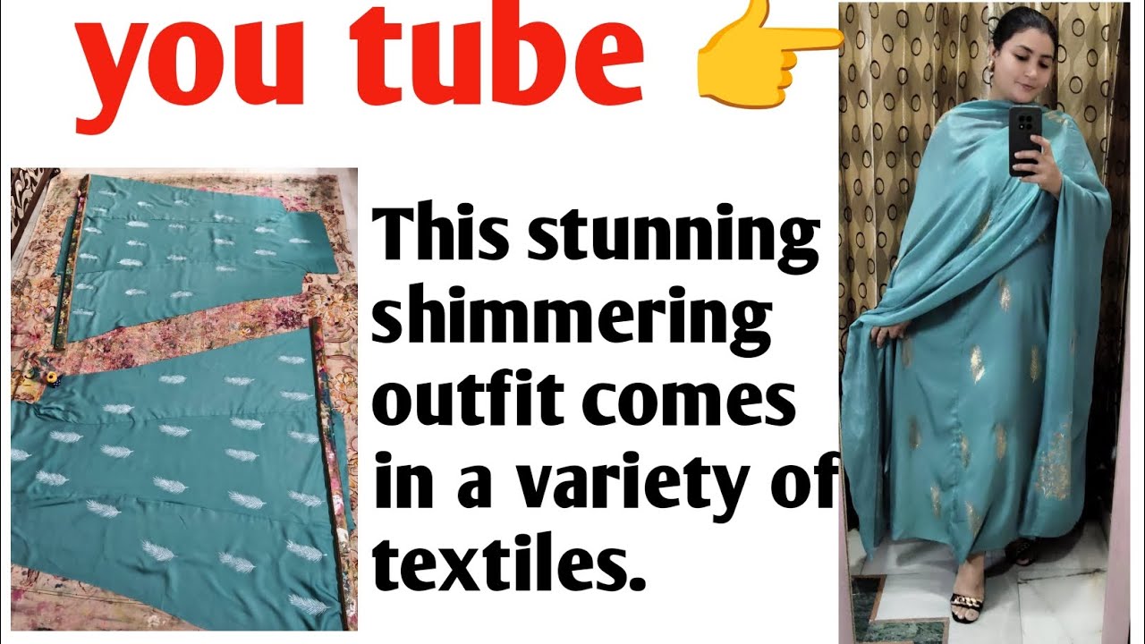 Beautiful Pashmina suit with golden foil Paint 🎨 check details 👆