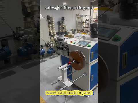 84-Meter Wire Winding and Cutting Machine for Large and Small Volumes