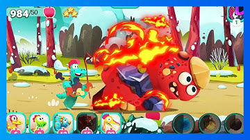 Dino Bash 2 but i Only Use SUPER RAMBO ON FIRE