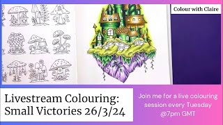 Colouring Livestream - Tuesday 26Th March 2024