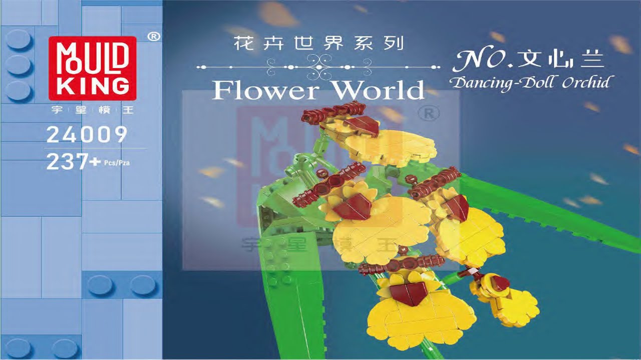 難あり、トールペイント、麦と花達。 Mould King Instructions - Dancing doll orchid - 24009 - YouTube